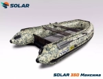 Лодка надувная моторная solar-350 к (максима)