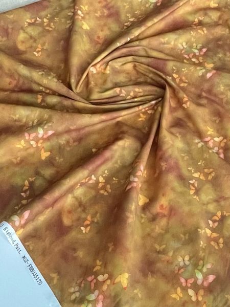 БАБОЧКИ НА РАЗМЫТОМ ФОНЕ, 100% ХЛОПОК 5