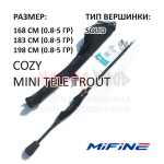 Спиннинг телескоп COZY 0.8-5 гр от Mifine (Мифаин)