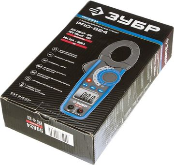 ЗУБР ТК-1000 цифровые токовые клещи (59824)