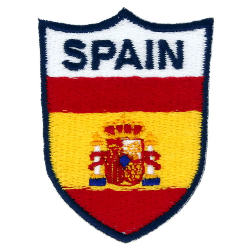 Нашивка Флаг Испании щит Spain
