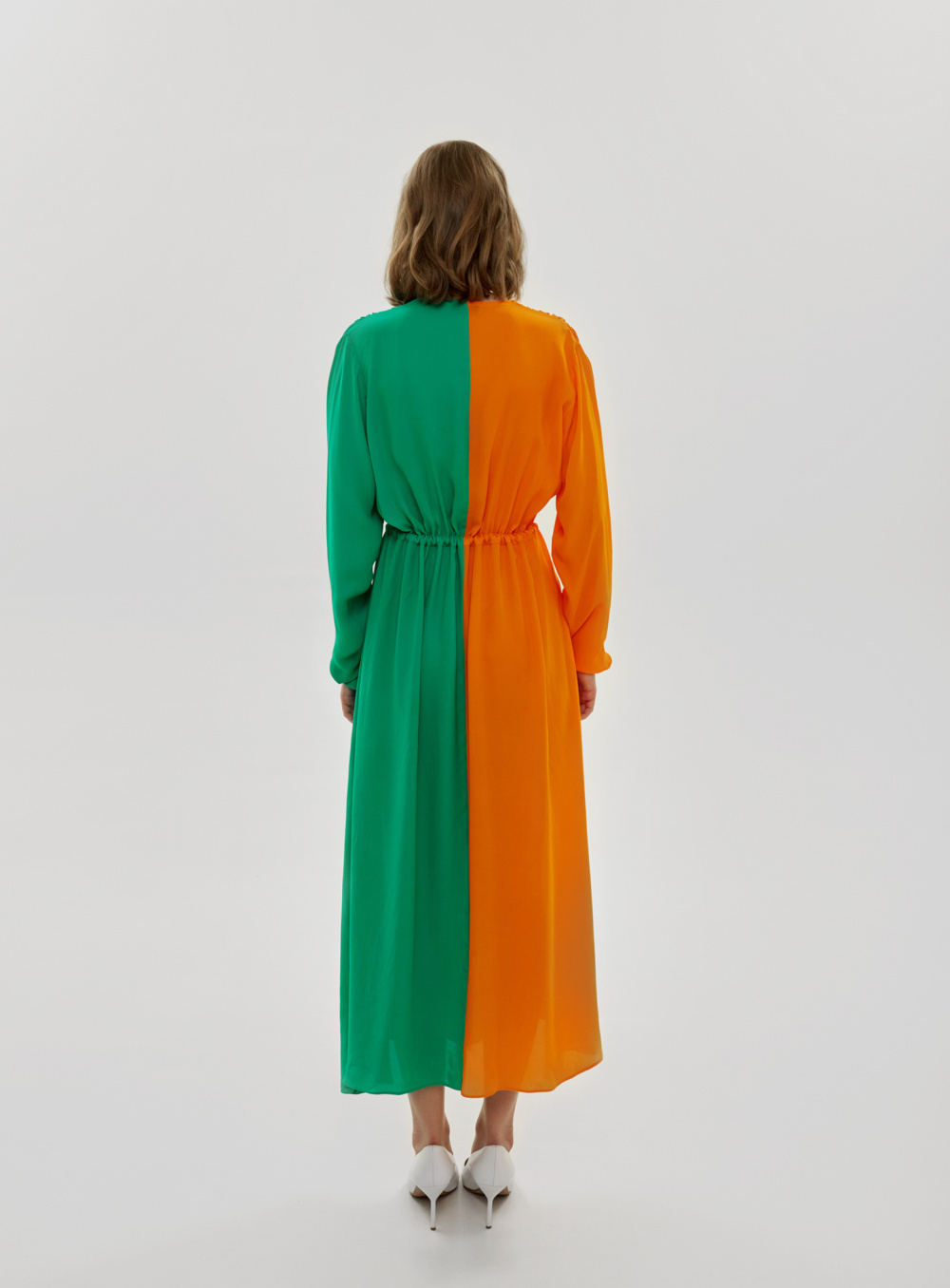 Платье, разноцветный