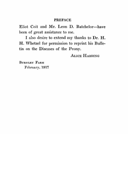 The Book Of The Peony | Howard Harding Alice