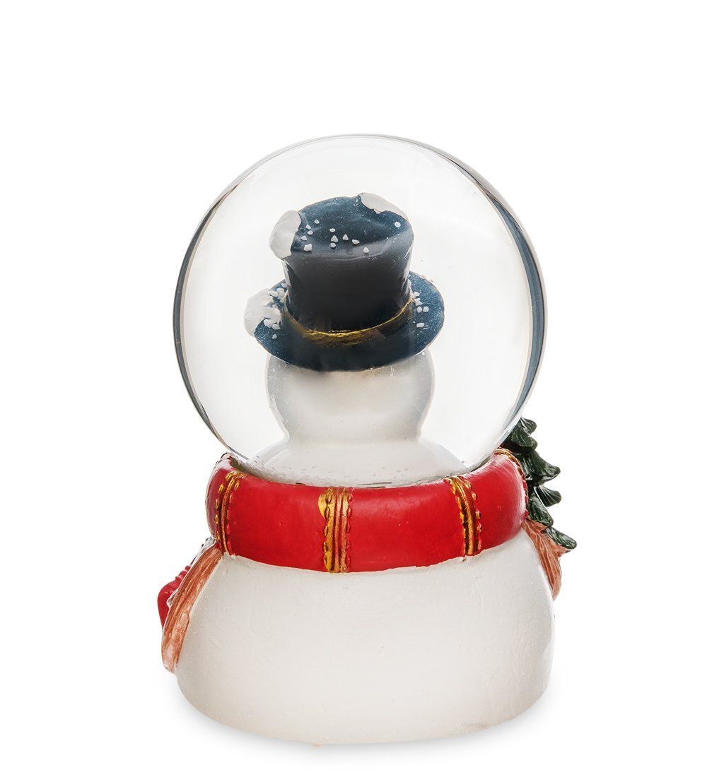 PM-52 Шар со снегом муз. с подсветкой «Снеговичок»