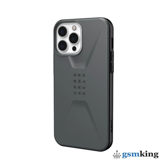 UAG Civilian Series Case for Apple iPhone 13 Pro Max Silver (Серебристый)11316D113333