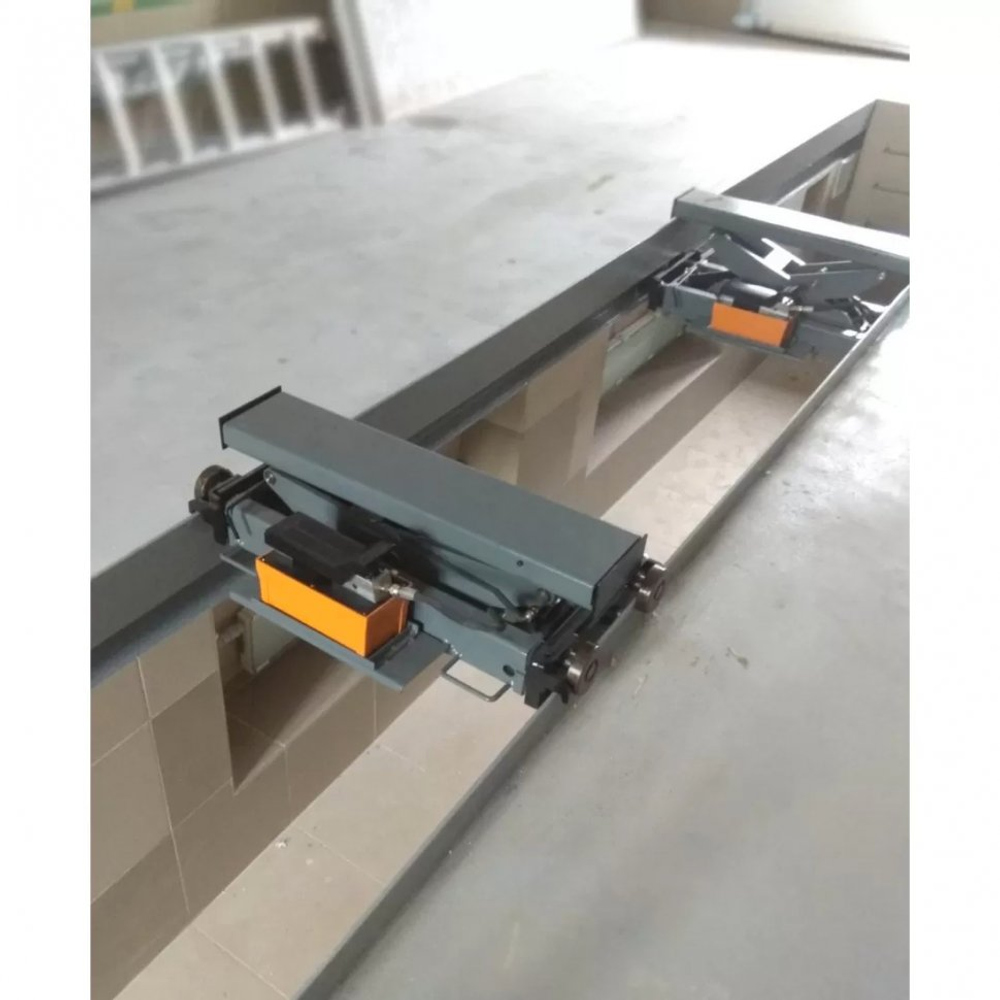 Подъемник гидравлический осевой (траверса) г/п 2т, пневматический насос XT-2A,  HRJ-XT-2A   horex