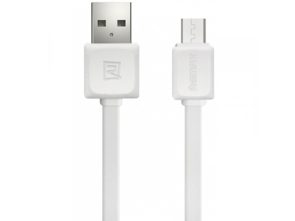 Кабель USB - Micro Remax Light (белый) 1м RC-06m