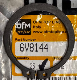 Стопорное кольцо 6V-8144