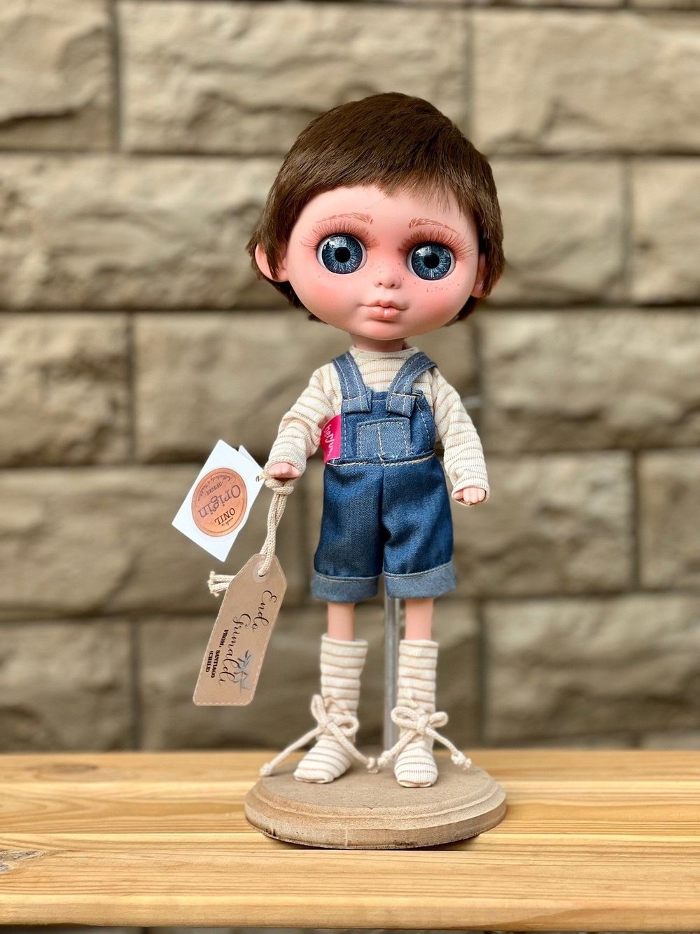 Кукла BERJUAN виниловая 32см BIGGERS Endo Grimald (24001)