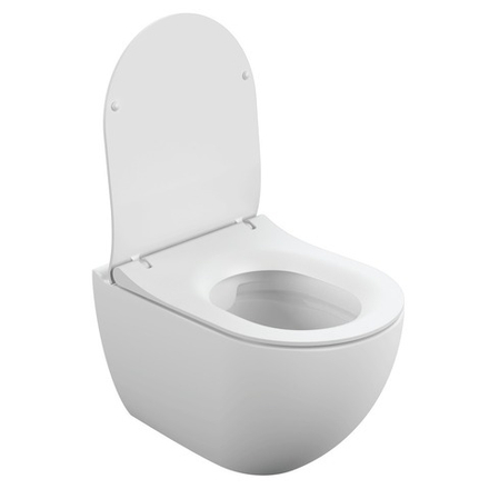 Подвесной унитаз BRASKO SMART Clean On DPL EO slim LP