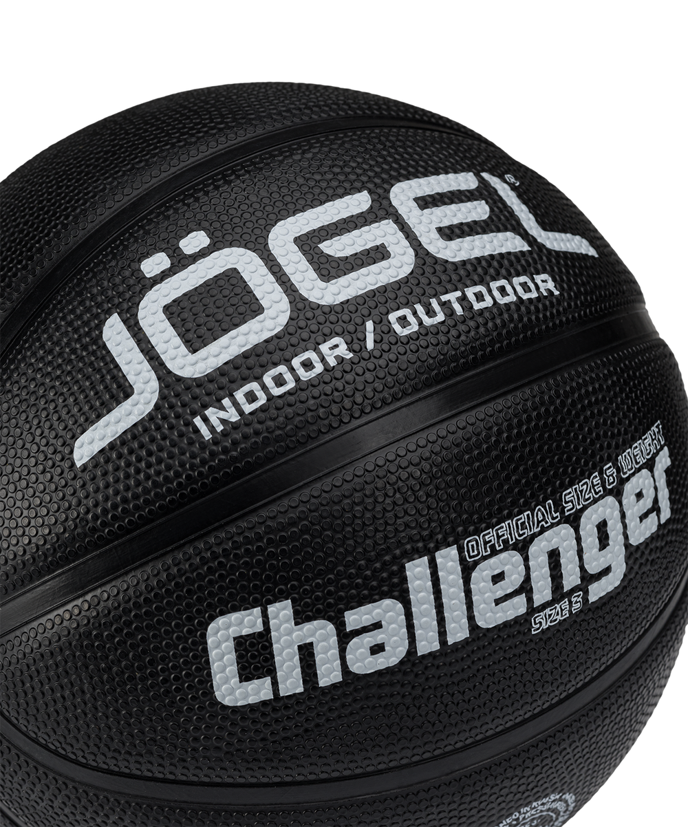 Мяч баскетбольный JÖGEL Challenger №3, черный
