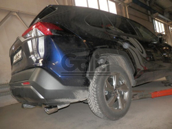 Фаркоп оцинкованный Galia T072C для Toyota RAV4 V XA50 2019-(паспорт и сертификат в комплекте)(без электрики)
