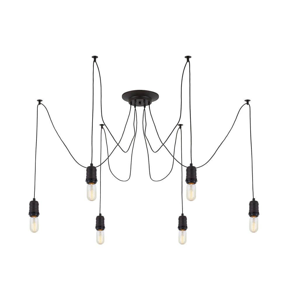 Citilux Эдисон CL451062 Люстра паук Венге