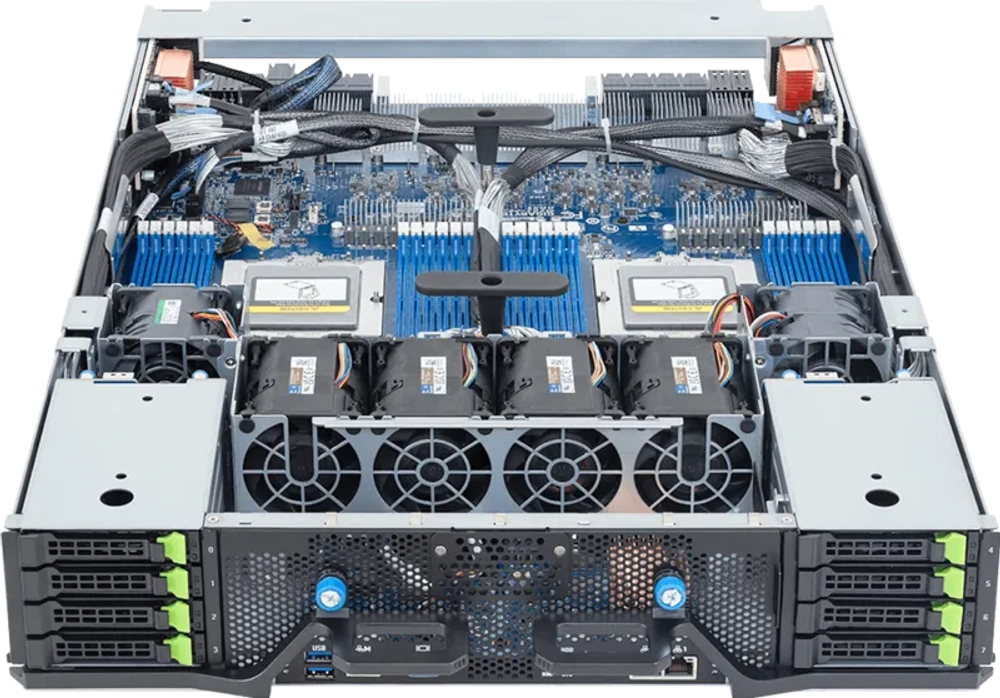 HPC/AI Server - AMD EPYC™ 9005/9004 - 8U DP NVIDIA HGX™ B300