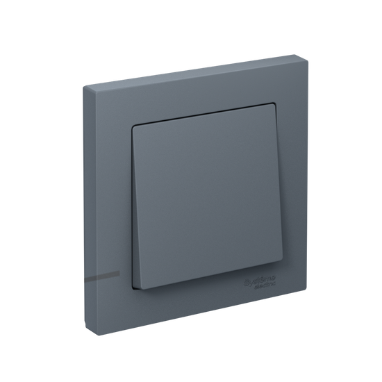 Выключатель 1-кл. AtlasDesign (сх. 1) 10AX быстрозажим. клем. в сборе грифель SE ATN000712S