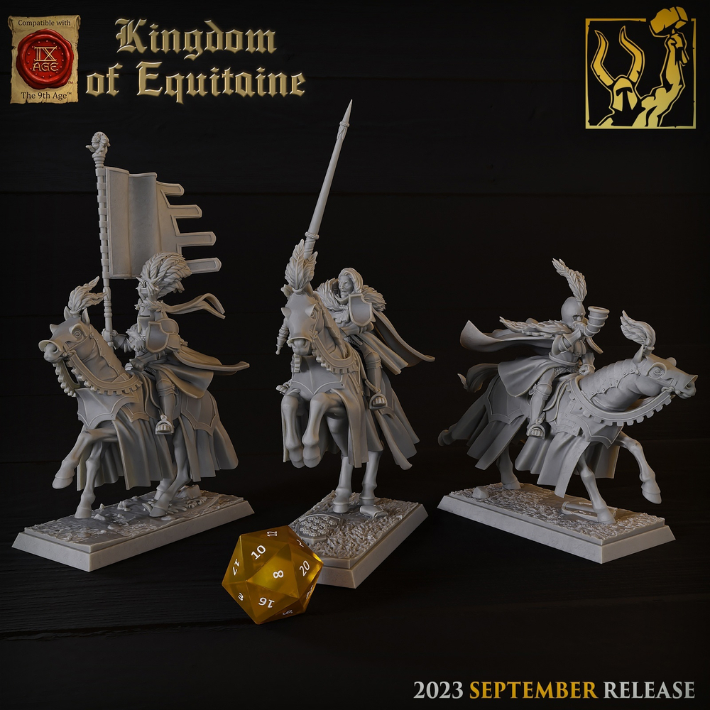 Bretonnia Cavalry Com Group