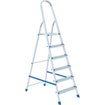 Стремянка 6 ступеней алюминиевая