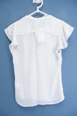 Блузка H&M в мелкий горох 38 размер