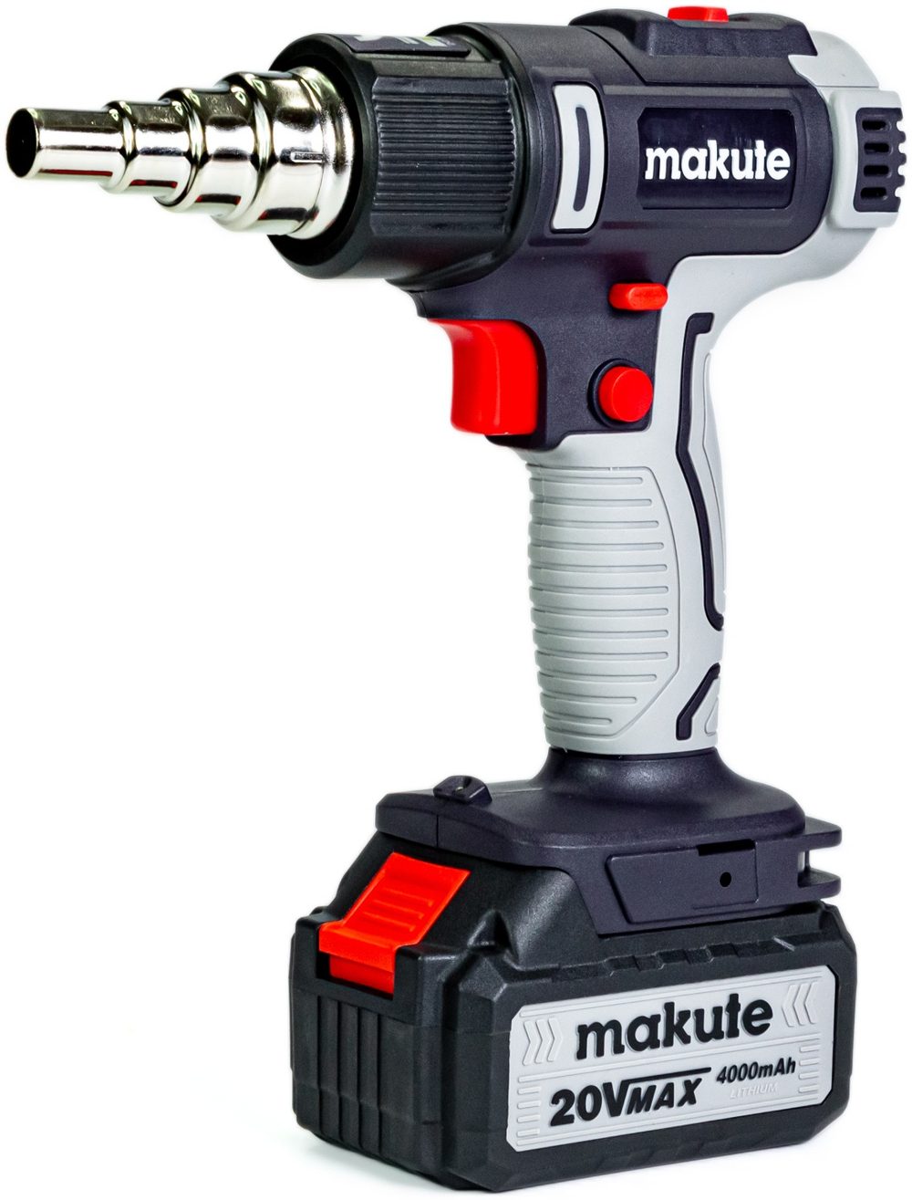 Аккумуляторный строительный фен Makute CHG001-B