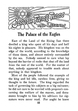 Jewish fairy tales and legends | Landa Gertrude