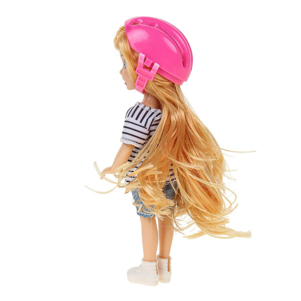 Кукла тип модница с аксесс. коробка 1351