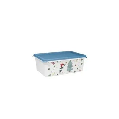 Емкость Christmas 4,0 л (васильковый)