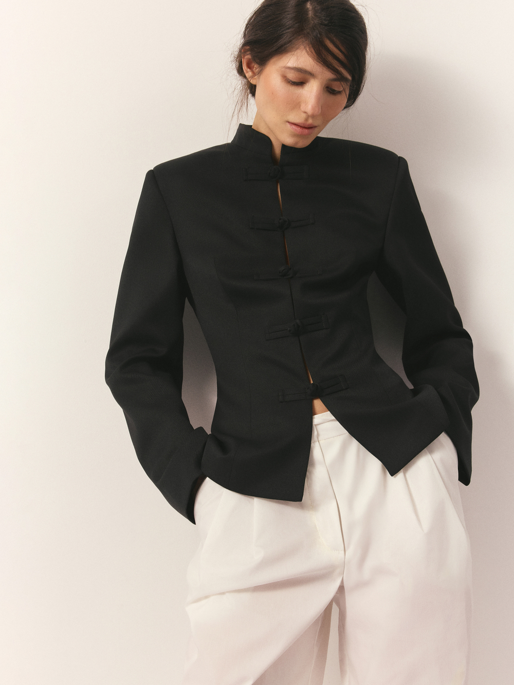 Жакет в азиатском стиле