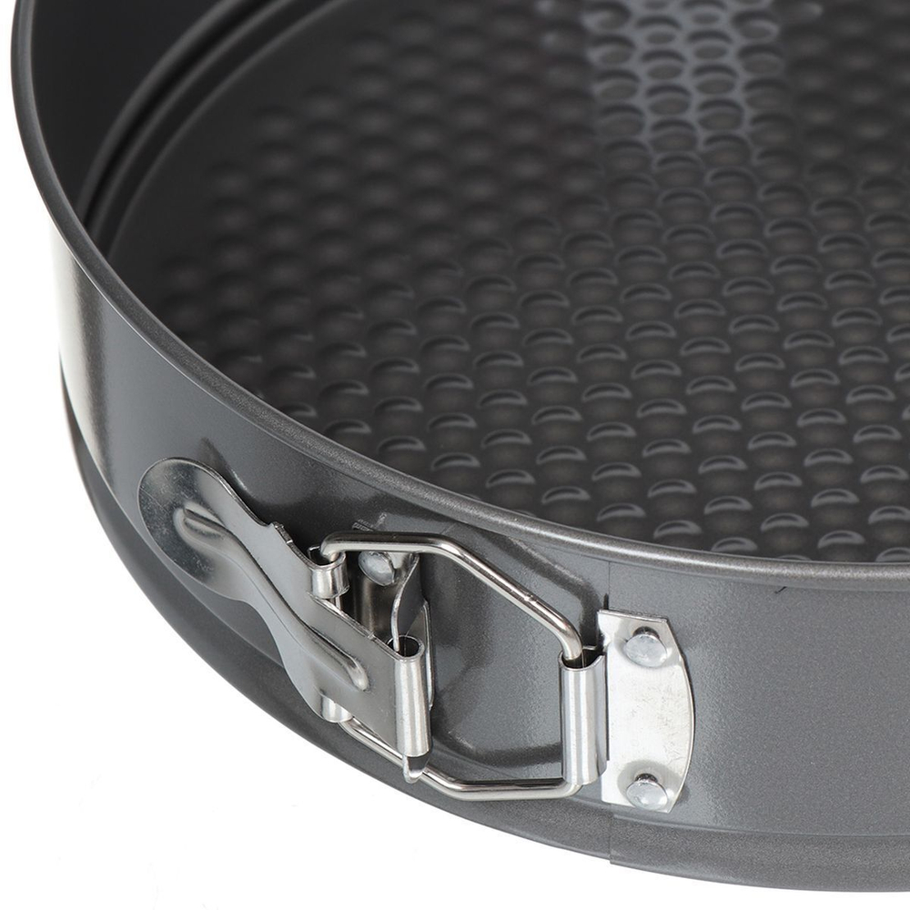 Форма для выпечки сталь, 24х24х6.8 см, антиприг, кругл, разъем, Daniks, К-803