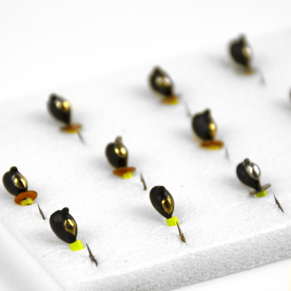 Мормышка вольфрамовая точеная 838 "Капля" с коронкой 2.5мм (15шт/уп)