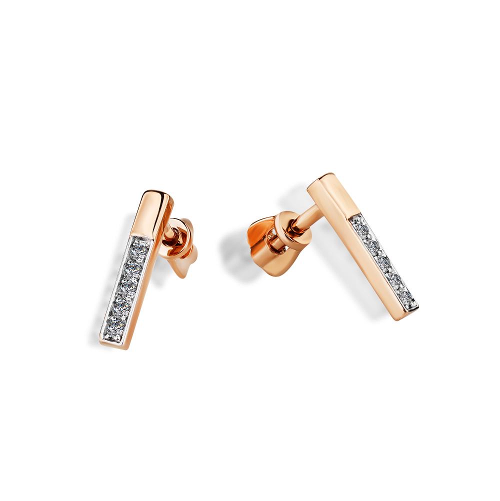 Серьги из золота 585 пробы