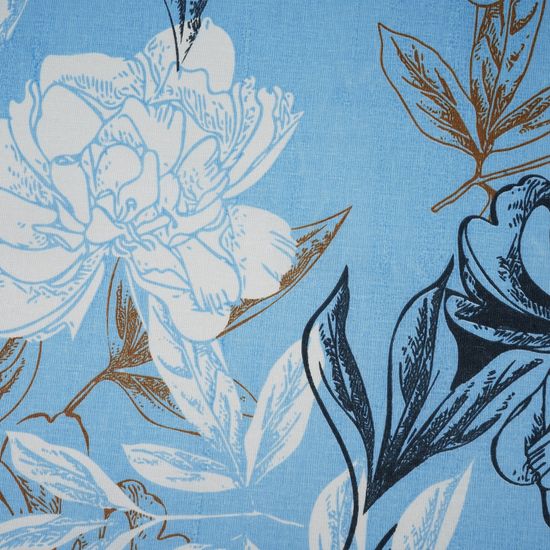 Простыня на резинке  Ангелина,  200x200х30 см. , бязь  DOMTEKC