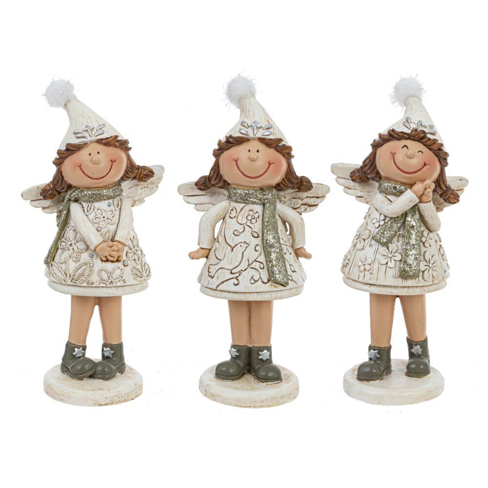 GAEM Фигурка декоративная "Девочка-Ангел", L5 W3,5 H11 см, 3в.