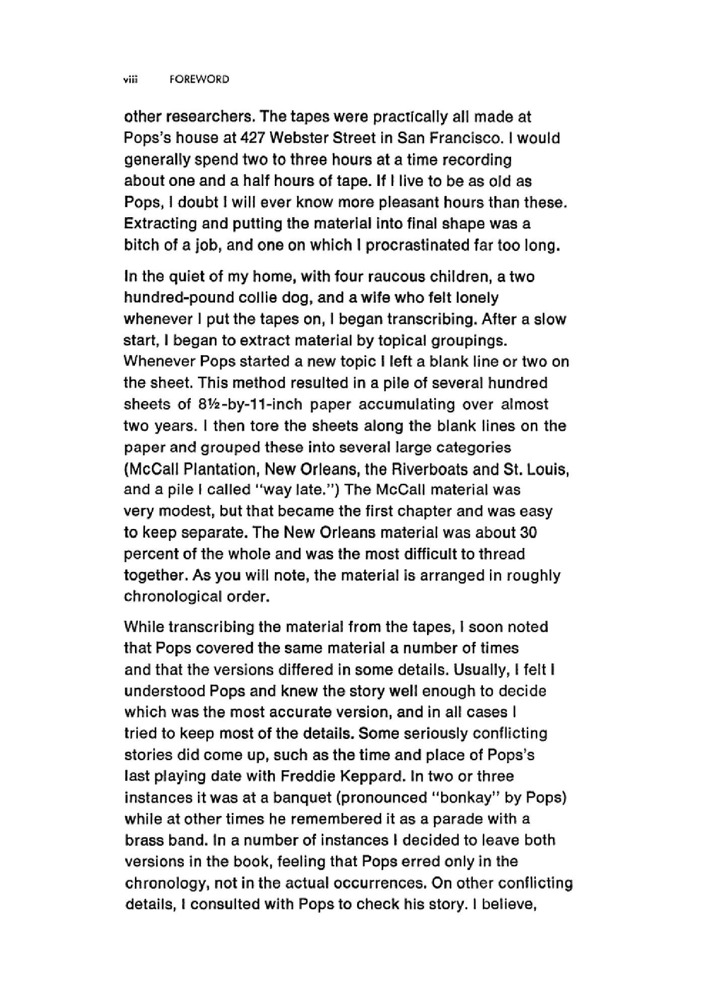 Pops Foster | Pops Foster; Tom Stoddard; Brian A. L. Rust