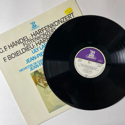 Винтажная виниловая пластинка LP G.F.Handel Гендель, F.Boieldieu F.Boieldieu, Harfenkonzert, Flotenkonzert, Harfenkonzert (Германия 1977)