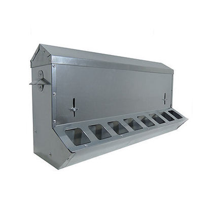 Кормушка бункерная односторонняя."Нет потерь 20" 8 яч