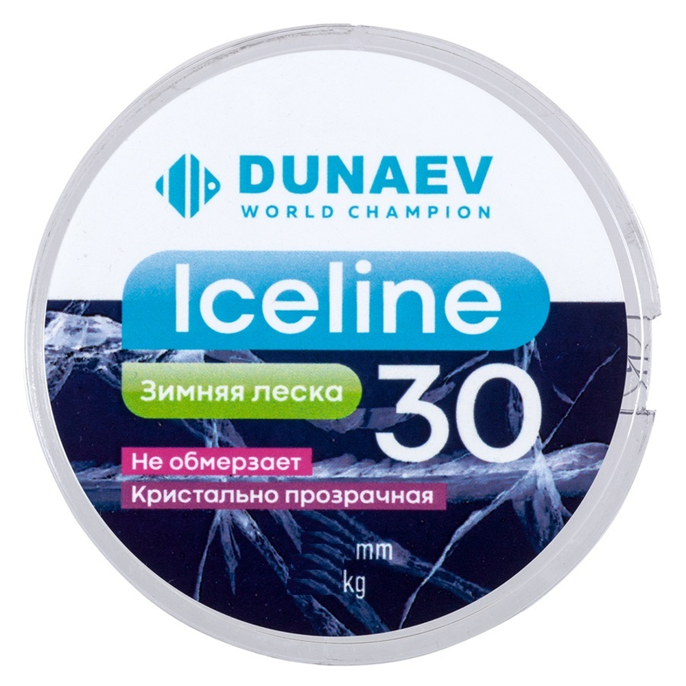 Леска DUNAEV ICE LINE 30m  0.10мм