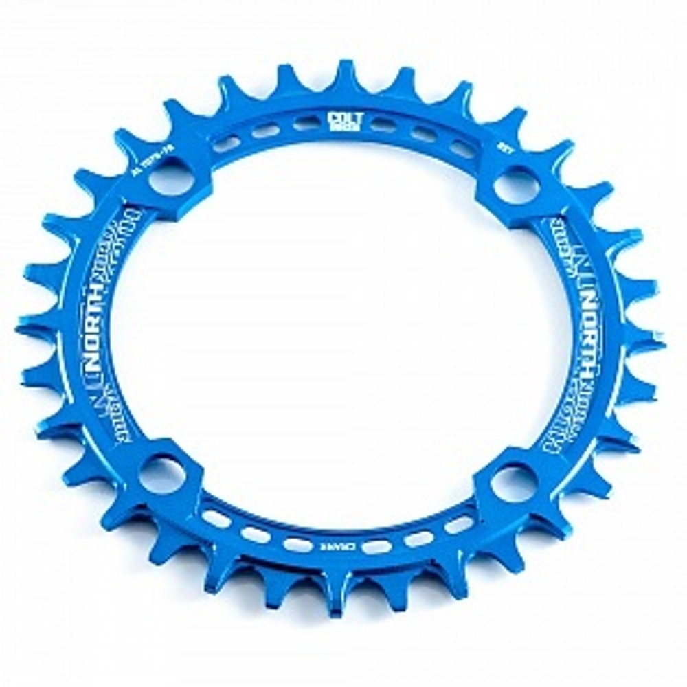 Звезда передняя COLT North Narrowwide 36t blue