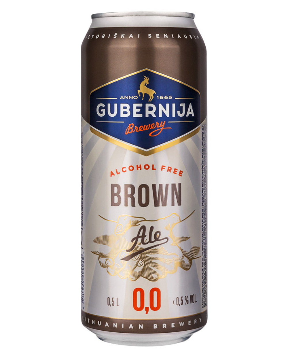 Gubernija Brown Ale 0.0% 0,568 л.