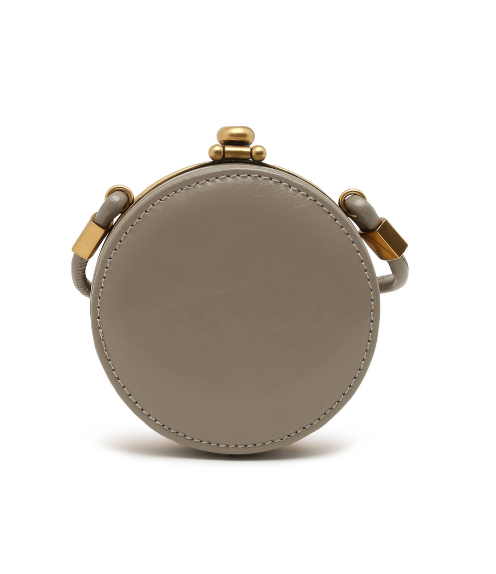 Кожаный клатч MINI VITELLO SHINY VINT Pinko - серый(101777 A106)