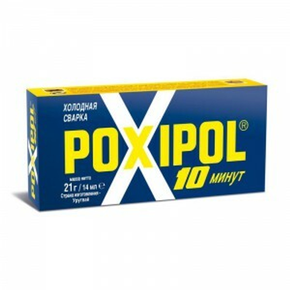 Холодная сварка Poxipol, металлический, 14 мл