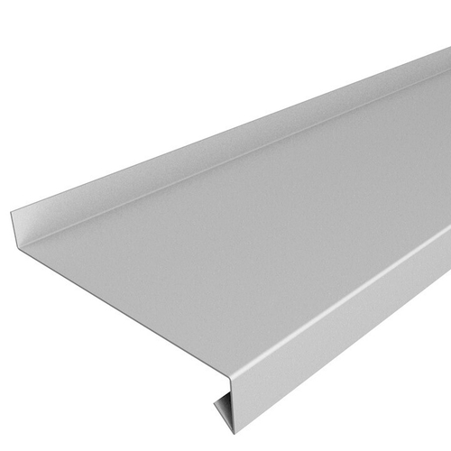 Отлив белый 50мм  (цена за погон.м)