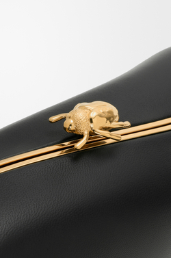 Loewe Клатч Minaudiere из кожи ягненка наппа, черный