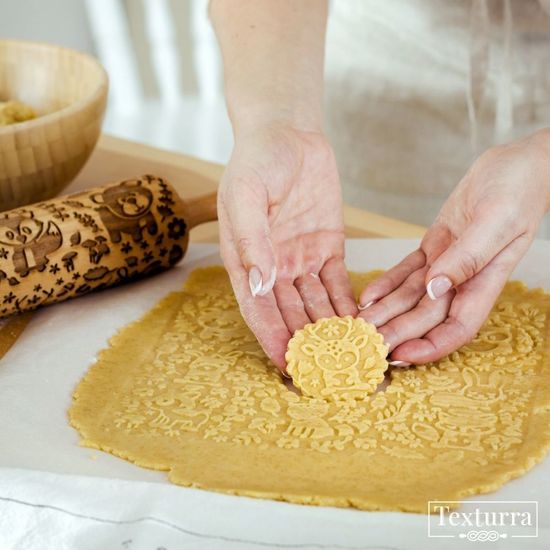 Скалка с узором Ми-ми-милашки