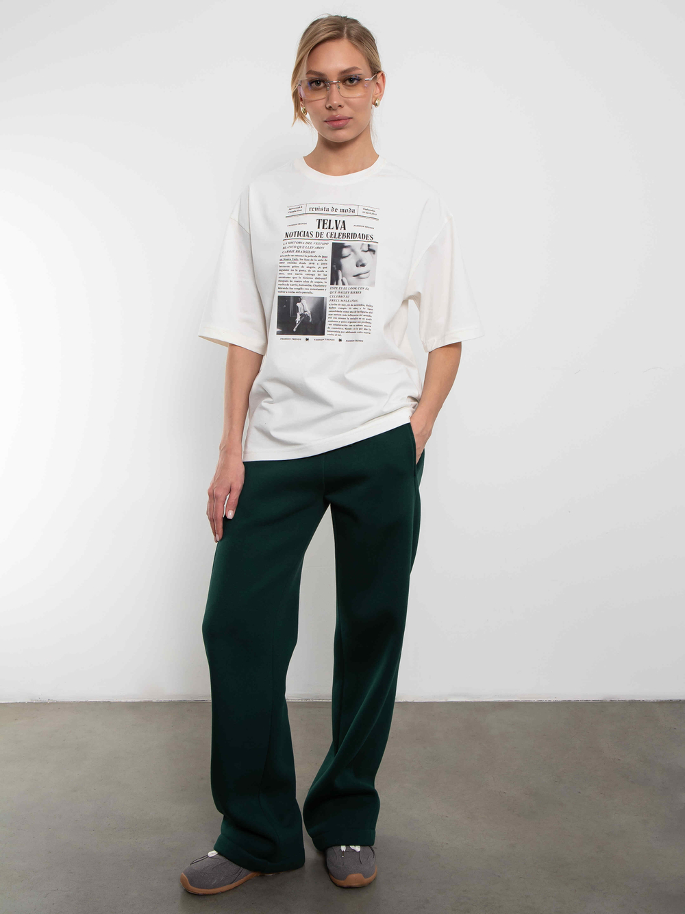 Брюки с начесом "Montblanc" Малахит