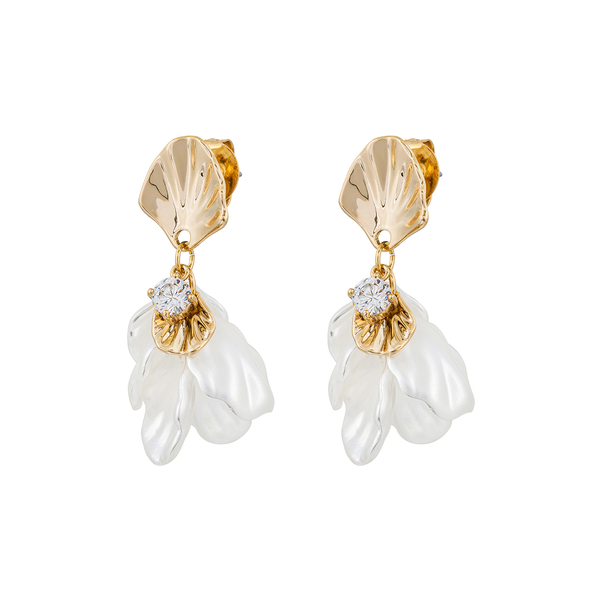Серьги Fiore Luna IMITATION MOTHER-OF-PEARL ABE25644-01 G