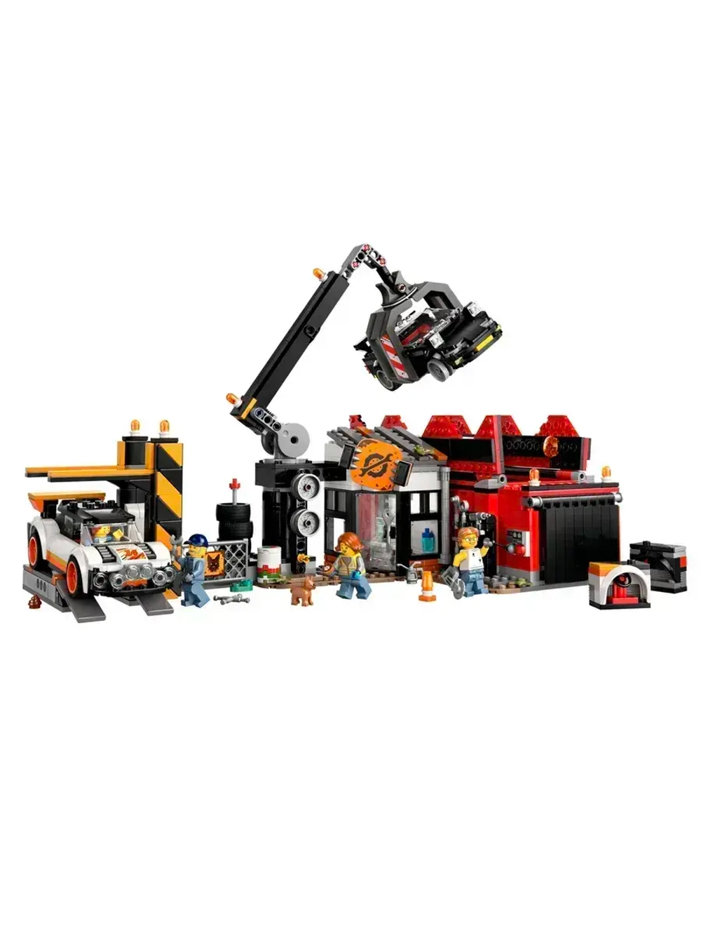 Конструктор Автомобильная свалка 871 деталь