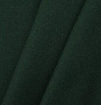 Пальтовое сукно 368-500 гр/м2, 50% шерсть, 50% п/э, 150 см, тёмный зелёный