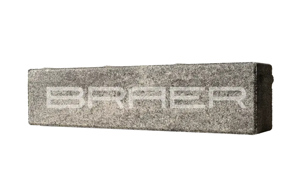 Тротуарная плитка Braer Ригель 2.0, Color Mix Туман, 60 мм