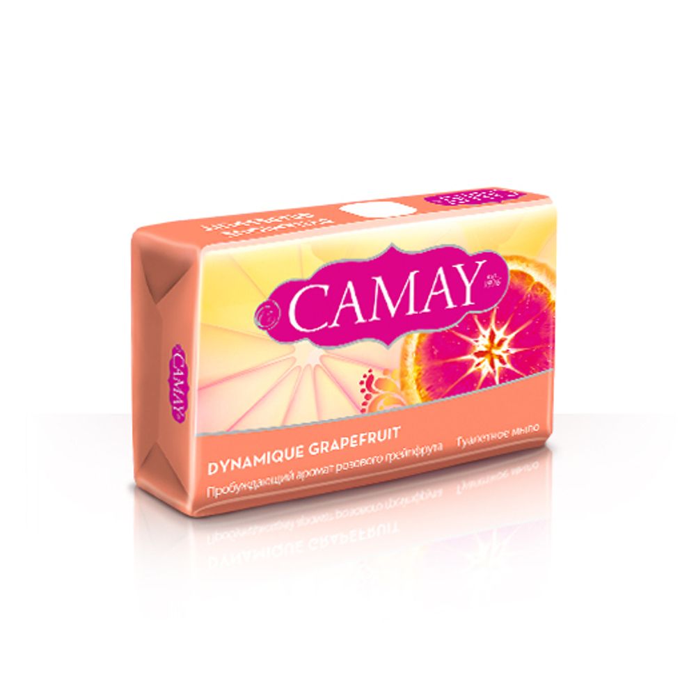 Camay Мыло туалетное Dynamique Grapefruit, 85 мл