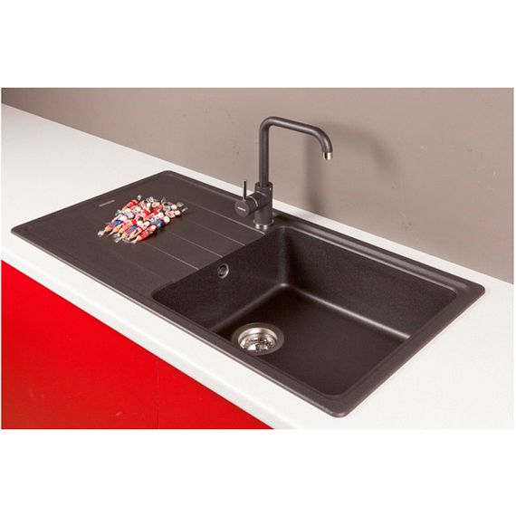 Мойка SCHOCK Element 60D Large Cristalite лунный камень